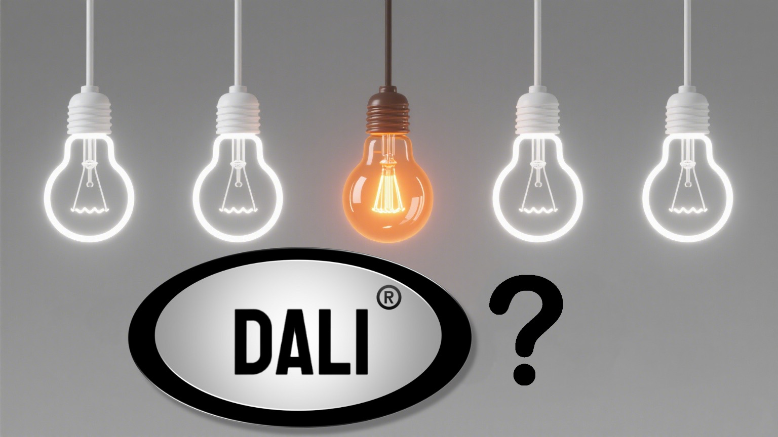 Dali dimming, Dali control